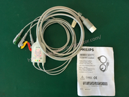 PN 98980314317 Suku Cadang Mesin EKG philip 3 Kabel Leadset IEC Asli