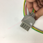 Aksesoris Monitor Pasien BR-913P NIHON KOHDEN K910A 3-Elektroda Jenis Lead Snap Panjang Kabel 0.8m