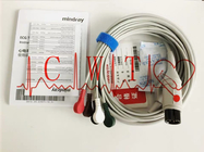 6 Pin 5 / Lead Ecg Lead Wires, EA6151B Button Type Defibrillator Accessories