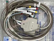BJ-901D Nihon Kohden EKG Kabel EKG 10 Kabel Memimpin 15 Pin Jarum Konektor Standar Eropa