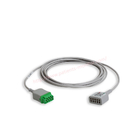 P/N 2106305-001 GE ECG Trunk Cable Dengan Konektor 3/5-Lead AHA 3.6 M/12 Ft 1 / Pack 2017003-001