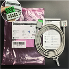 P/N 2106305-001 GE ECG Trunk Cable Dengan Konektor 3/5-Lead AHA 3.6 M/12 Ft 1 / Pack 2017003-001