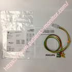 989803145101 Bagian Peralatan Medis philip ECG Lead Set 3 Leadset Grabber IEC ICU 1M M1672A