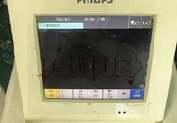 1366 × 768 3060mAh Suku Cadang Penggantian EKG Philip FM20 5 Parameter 3 Saluran