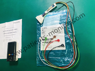Kabel EKG Monitor pasien Philip IntelliVue MX40 ECG 5-Lead Snaps AAMI+Spo2 989803171841