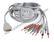 Bagian Mesin GE EKG 10 Kabel Timbal LDWR IEC 2104726-001 Perangkat Medis