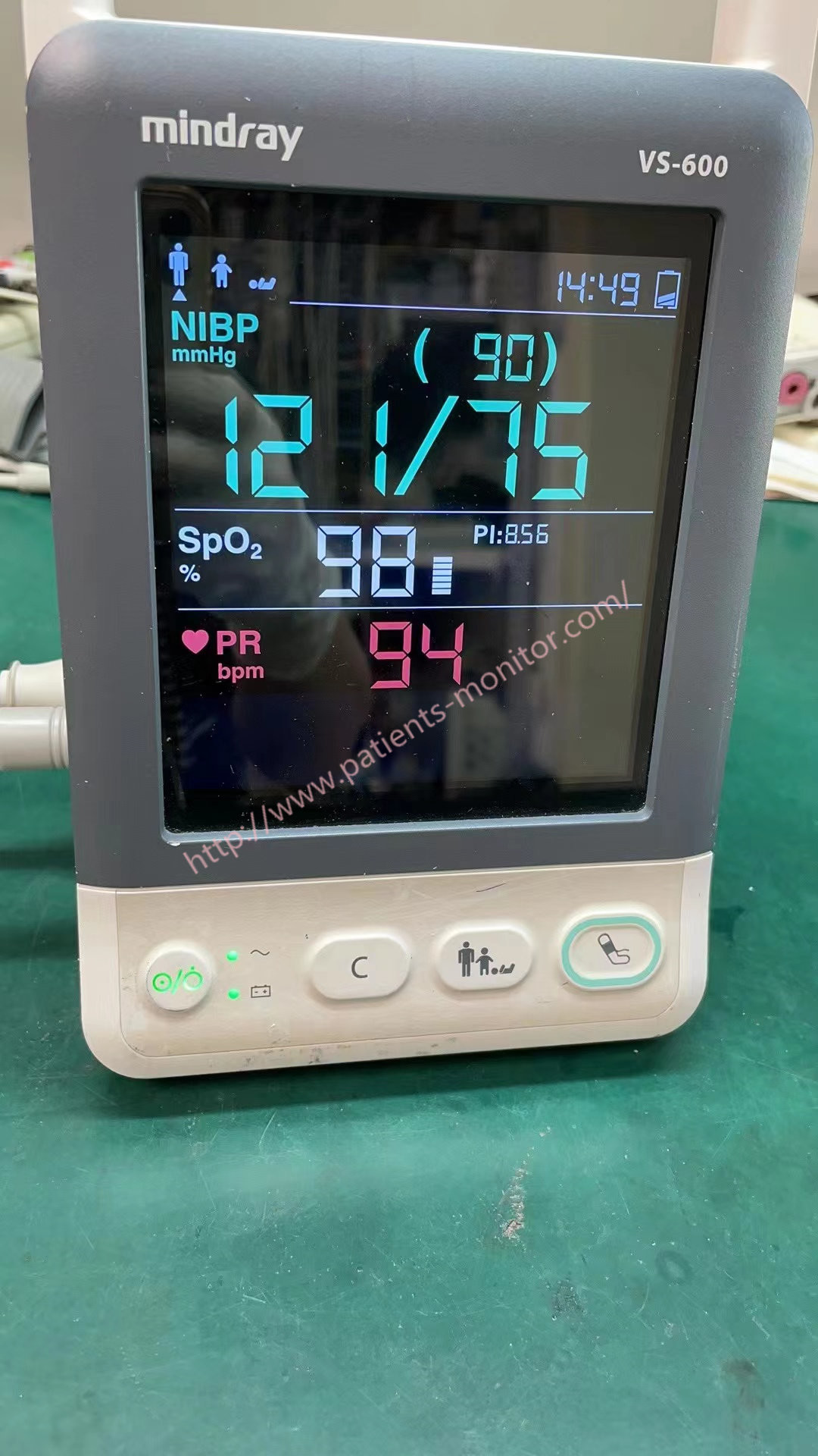 Mindary VS-600 VS600 Vital Signs Patient Monitor Digunakan Untuk Neonatal Anak Dewasa