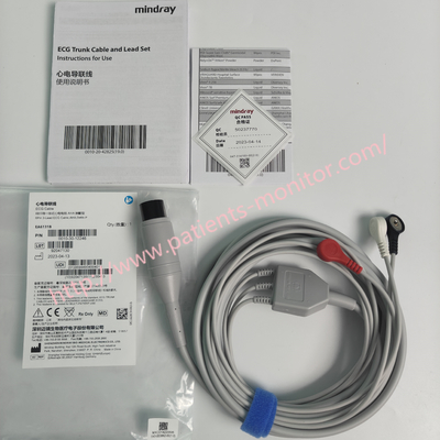 Mindray 6Pin 3-Lead ECG Kabel,AHA,Defib-P EA6131B PN 0010-30-43117